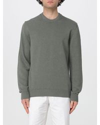 Zanone - Linen And Cotton Sweater - Lyst