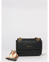 Just Cavalli - Grained Faux Leather Shoulder Bag - Lyst