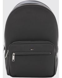 BOSS - Ray Grained Synthetic Leather Backpack - Lyst