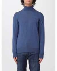 Brooksfield - Basic Slim Fit Wool Turtleneck Jumper With Ribbed Trims - Lyst