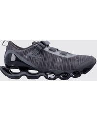 Mizuno - Wave Prophecy Strap 2 Striped Mesh Sneakers - Lyst