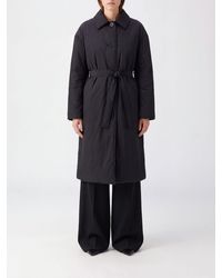 Ienki Ienki - Long Waterproof Nylon Trench Coat With Belt - Lyst