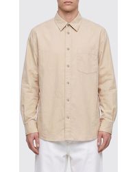 Lemaire - Cotton And Silk Shirt - Lyst