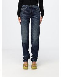 DIESEL - D-Heel High-Waisted Straight-Leg Denim Jeans - Lyst