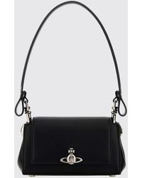 Vivienne Westwood - Hazel Mini Shoulder Bag With Monogram Pattern And Orb Logo - Lyst