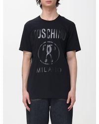 Moschino - Cotton T-Shirt With Logo - Lyst