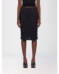 TOTEME - High-Waisted Crinkled Linen Midi Pencil Skirt - Lyst