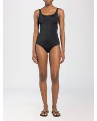 Courreges - Courr&Egrave	Ges Stretch Polyester One-Piece Swimsuit - Lyst