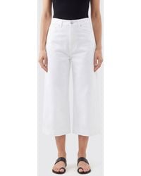 Dondup - Cropped Cotton Trousers - Lyst