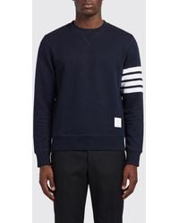 Thom Browne - Slim Fit Crew Neck Sweatshirt - Lyst