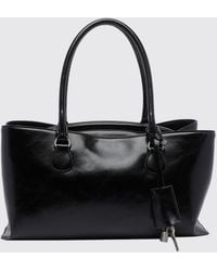 OSOI - Shell Brot Smooth Leather Shoulder Bag With Padlock And Removable Strap - Lyst