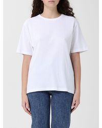 KHAITE - Cotton T-Shirts - Lyst