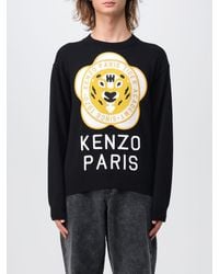 KENZO - Tiger Academy Sweater In Wool Blend - Lyst