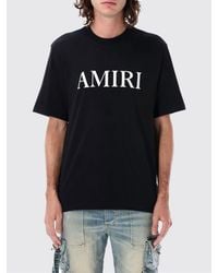 Amiri - Brand-Embellished Crewneck Cotton-Jersey T-Shirt - Lyst