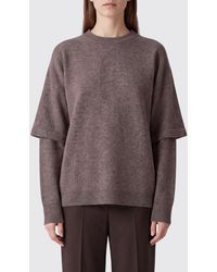 DARKPARK - Pullover Mit Rundhalsausschnitt Aus Merinowolle Und Kaschmir Mit Überschnittenen Schultern - Lyst