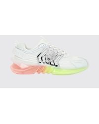 Philipp Plein - Runner Tiger Low-Top Mesh Sneakers With Chunky Sole - Lyst
