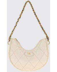 Burberry - Horseshoe Quilted Lambskin Leather Mini Shoulder Bag - Lyst