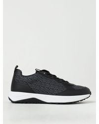 HUGO - Sneakers Kane in pelle sintetica con logo all over - Lyst