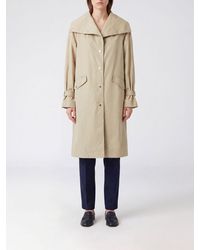 TOTEME - Relaxed Fit Knee-Length Organic Cotton Trench Coat - Lyst