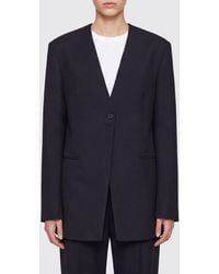Frankie Shop - Single-Button V-Neck Blazer - Lyst