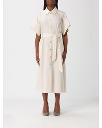 Pinko - Cotton Shirtdress - Lyst
