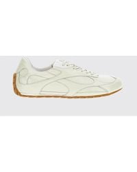 Bottega Veneta - Orbit Flash Leather Sneakers - Lyst