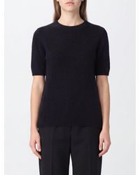 P.A.R.O.S.H. - Short-Sleeved Crew-Neck Jumper P.A.R.O.S.H - Lyst