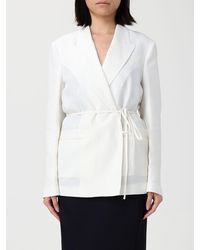 Twinset - Linen Blend Blazer - Lyst