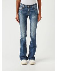 DIESEL - D-Ebbey Stretch Jeans - Lyst