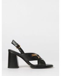 Pinko - Lara Leather Sandal - Lyst