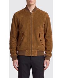 Polo Ralph Lauren - Suede Bomber Jacket - Lyst
