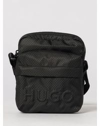 HUGO - Embossed Logo Nylon Bag - Lyst
