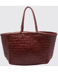 Dragon Diffusion - Woven Leather Handbag With Double Handle - Lyst