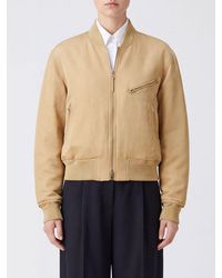 Tom Ford - Cropped Silk Bomber Jacket With Dropped Shoulders And Zip Closure - Lyst