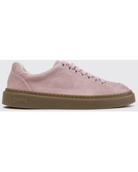 Camper - Runner Twentyfive Sustainable Suede Low Top Trainers - Lyst
