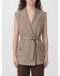 Brunello Cucinelli - Linen Blend Vest - Lyst
