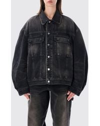 Haikure - Veste En Jean Oversize En Denim De Coton À Épaules Tombantes - Lyst