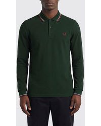 Fred Perry - Cotton Polo Shirt With Logo - Lyst