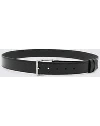 Montblanc - Reversible Bovine Leather Belt With A Classic Pin Buckle - Lyst
