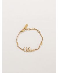 Chloé - Chlo&Eacute Iconic Armband Aus Messing Chloè - Lyst