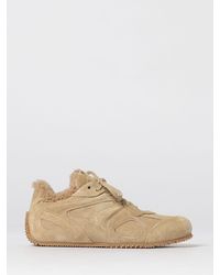 Axel Arigato - Slow Shearling Runner Suede Sneakers - Lyst