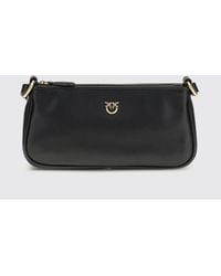 Pinko - Mini Half Moon Leather Bag - Lyst