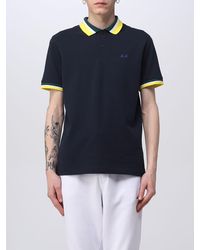 Sun 68 - T-shirt in cotone stretch - Lyst