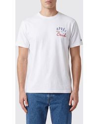 MC2 Saint Barth - Printed Cotton T-Shirt - Lyst