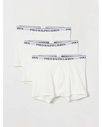 Polo Ralph Lauren - Set Of Three Stretch-Cotton Boxer Trunks With Logo Waistband - Lyst