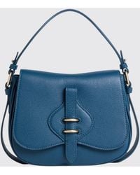Coccinelle - Mavery Small Hammered Leather Bag - Lyst