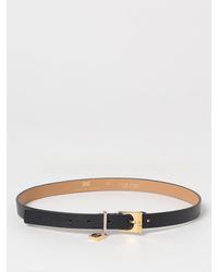 Elisabetta Franchi - Logo Engraved Embellished Belt - Lyst