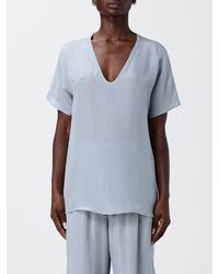 Alysi - Classic Silk Blouse - Lyst