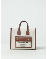 Burberry - Borsa Shopping Pocket Mini - Lyst