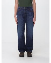 Etro - Wide-Leg Mid-Rise Cotton Denim Jeans - Lyst